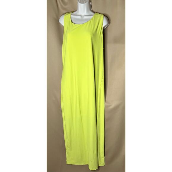 Slate & Willow Lime Maxi Dress XL - Picture 5 of 13